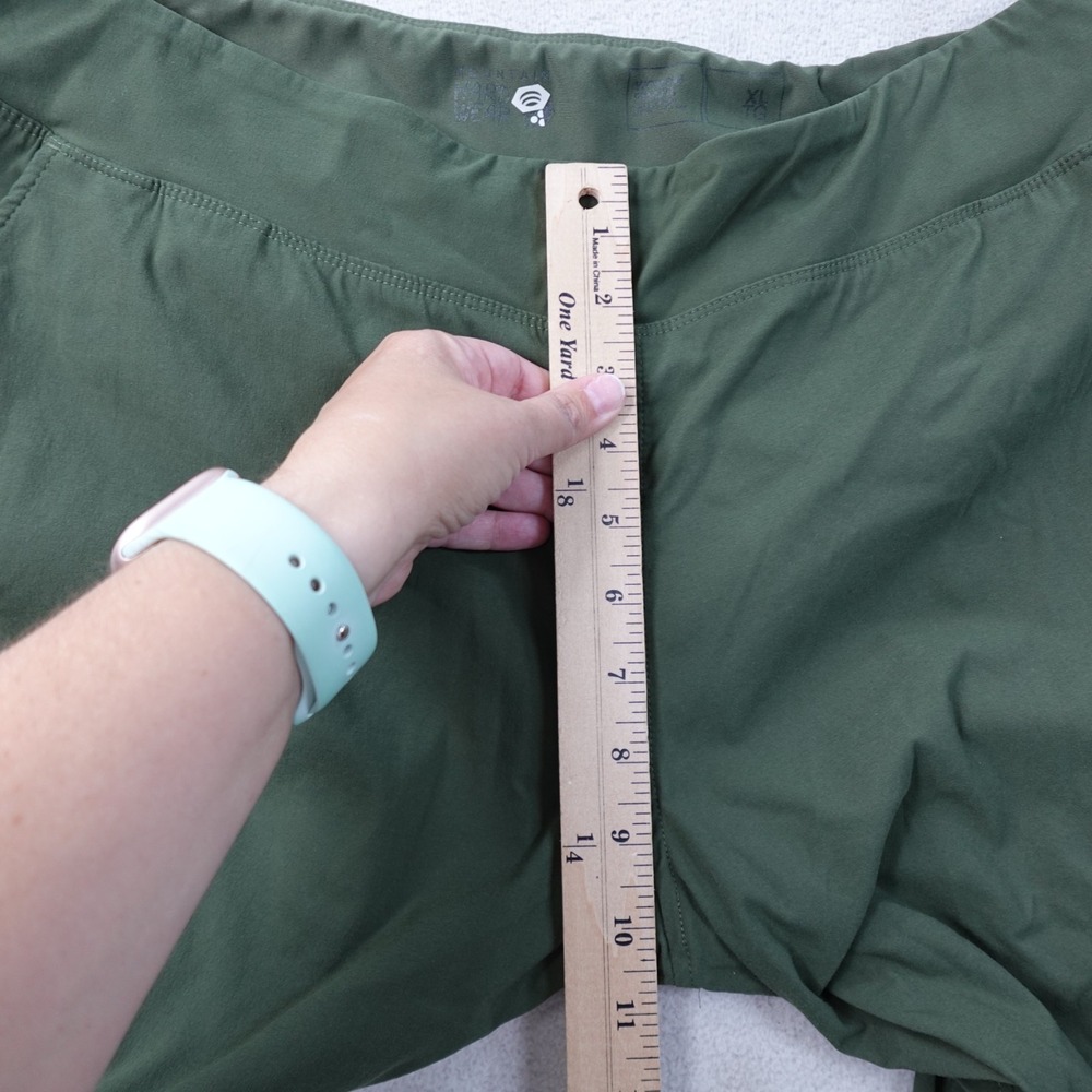 Mountain Hardwear Dynama 2 Ankle Pants Womens XL Green Pull On Outdoors Hiking - Picture 12 of 15